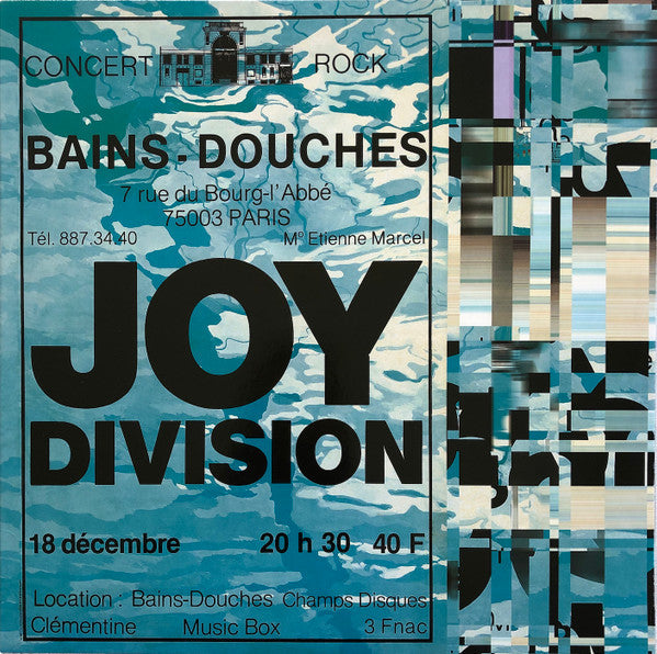 Joy Division - Les Bains Douches | Mint (M) Mint (M)-The Happy Cap
