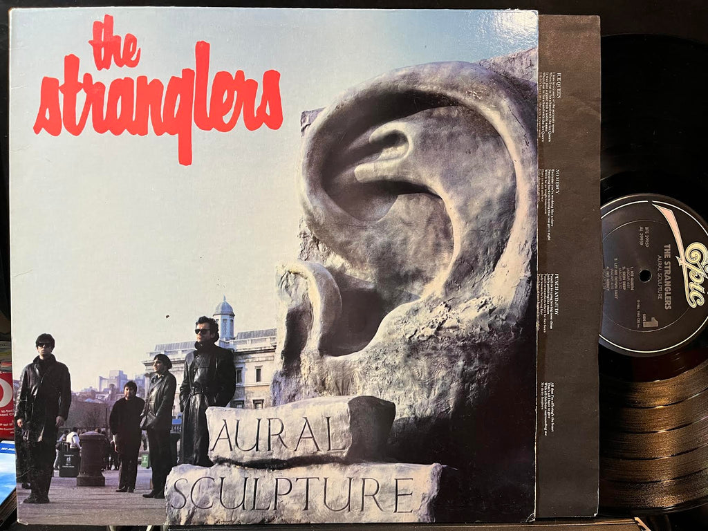 The Stranglers - Aural Sculpture (PROMO VINYL) | Excellent+ (EX+) Excellent (EX)-The Happy Cap