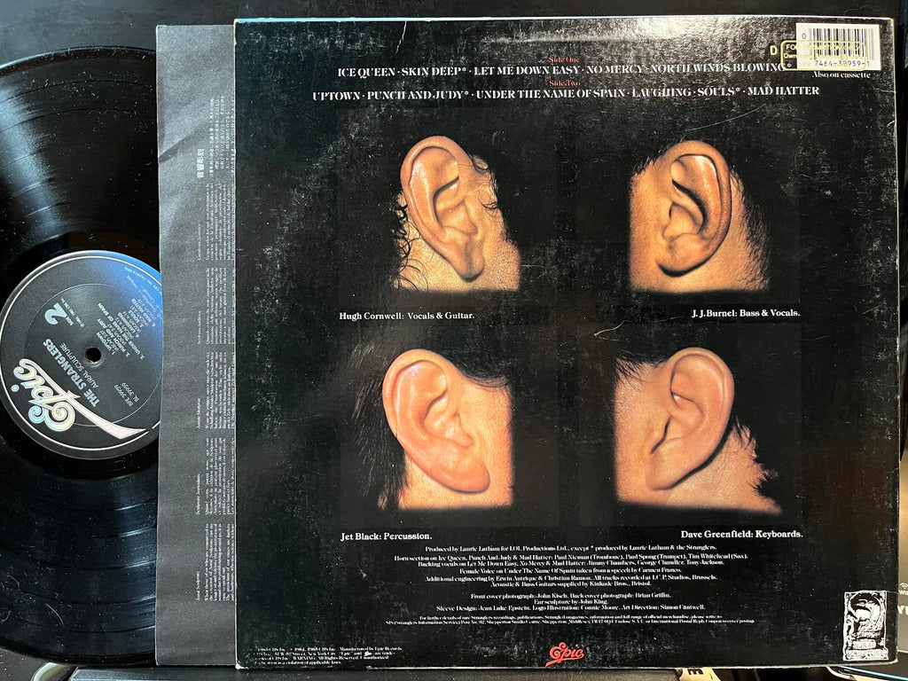 The Stranglers - Aural Sculpture (PROMO VINYL) | Excellent+ (EX+) Excellent (EX)-The Happy Cap