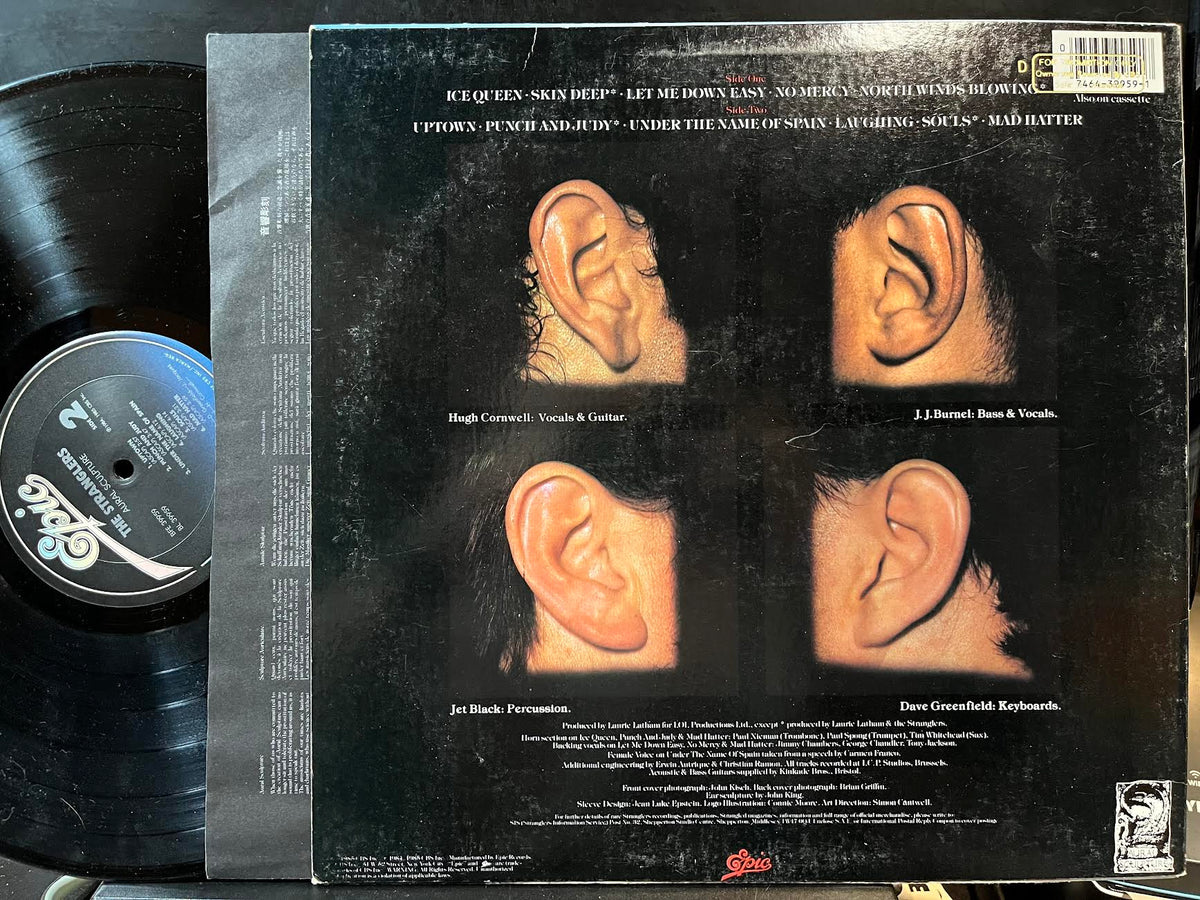 The Stranglers - Aural Sculpture (PROMO VINYL) | Excellent+ (EX+) Excellent (EX)-The Happy Cap