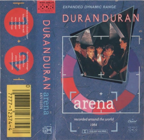 Duran Duran - Arena *CASSETTE* | Near Mint (NM) Near Mint (NM)-The Happy Cap
