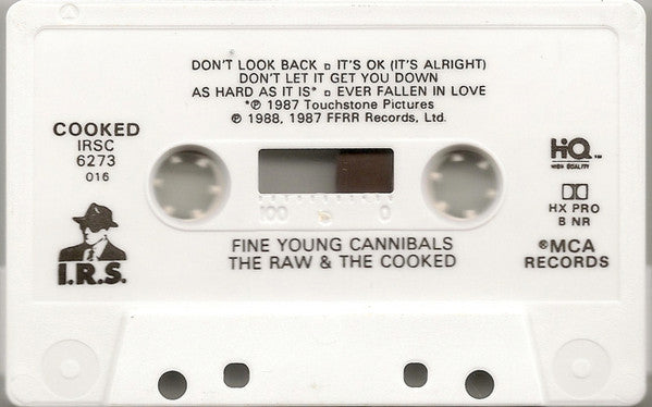Fine Young Cannibals - The Raw & The Cooked *CASSETTE* | Near Mint (NM) Near Mint (NM)-The Happy Cap
