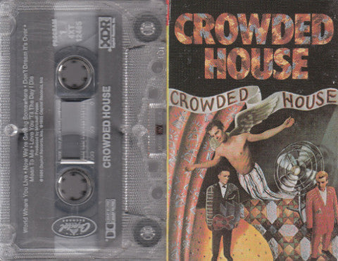Crowded House - Crowded House *CASSETTE* | Near Mint (NM) Near Mint (NM)-The Happy Cap