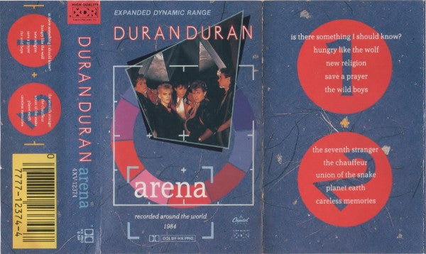 Duran Duran - Arena *CASSETTE* | Near Mint (NM) Near Mint (NM)-The Happy Cap