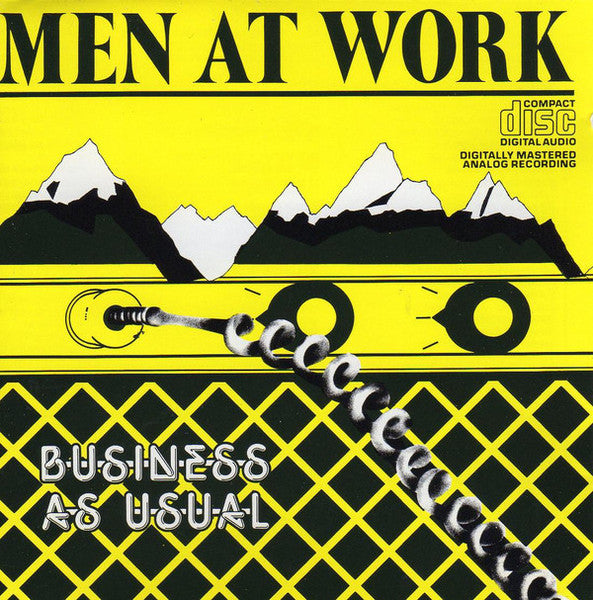 Men At Work - Business As Usual (CD) | Very Good (VG) Excellent (EX)-The Happy Cap