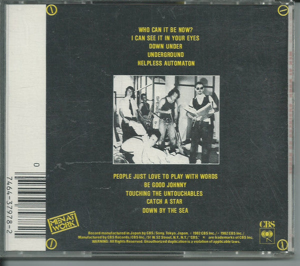 Men At Work - Business As Usual (CD) | Very Good (VG) Excellent (EX)-The Happy Cap