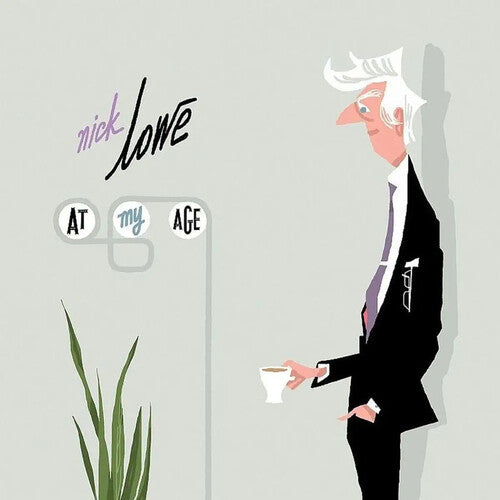 Nick Lowe At My Age (Limited Edition, Colored Vinyl, Silver, Anniversary Edition) - Vinyl-The Happy Cap