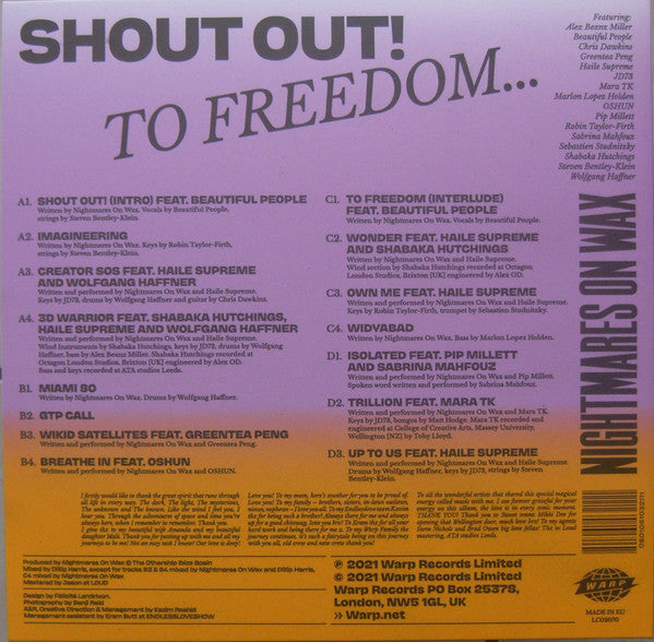 Nightmares On Wax - Shout Out! To Freedom... | Mint (M) Mint (M)-The Happy Cap