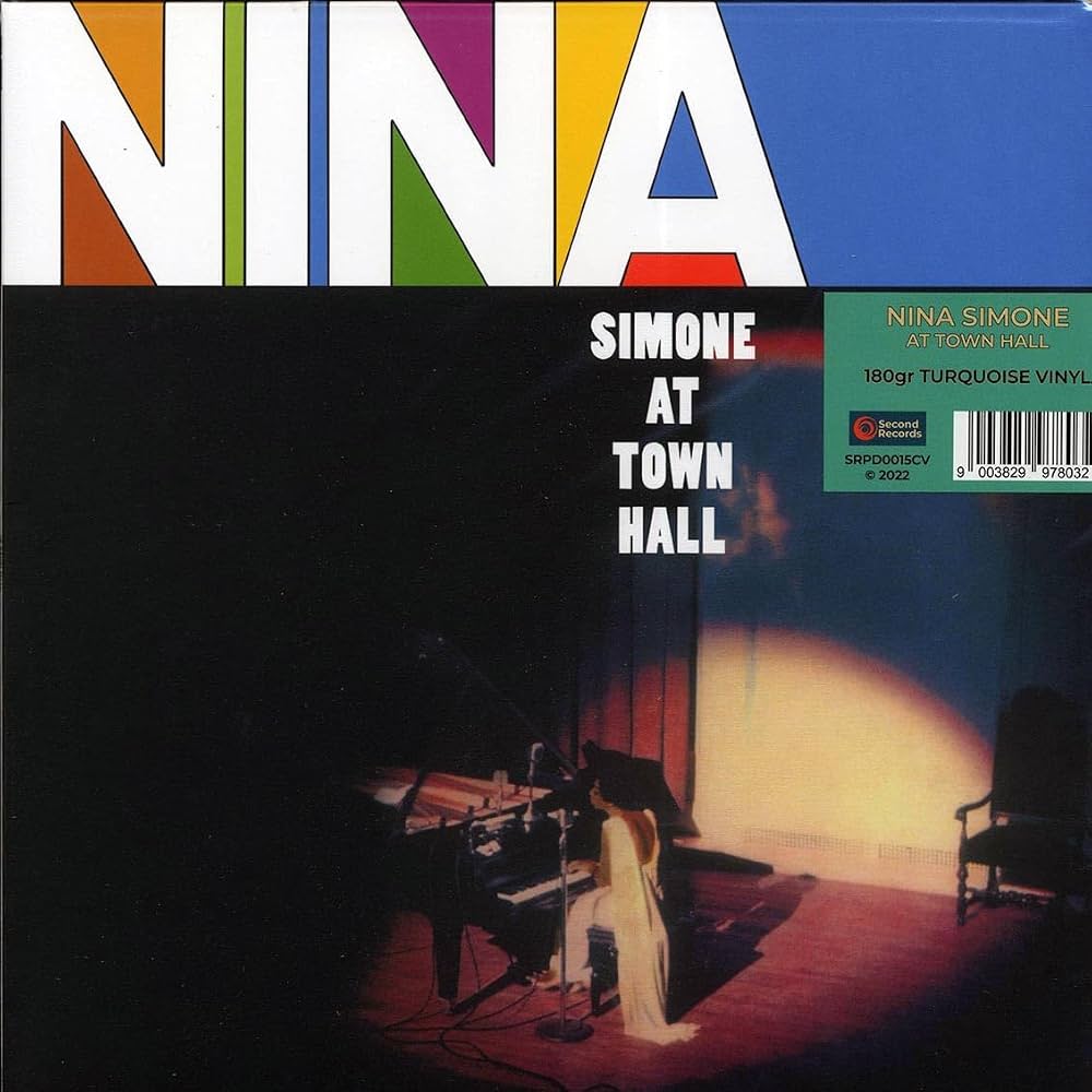 Nina Simone - Nina Simone At Town Hall (180G) [Import] [Turquoise Vinyl] |-The Happy Cap