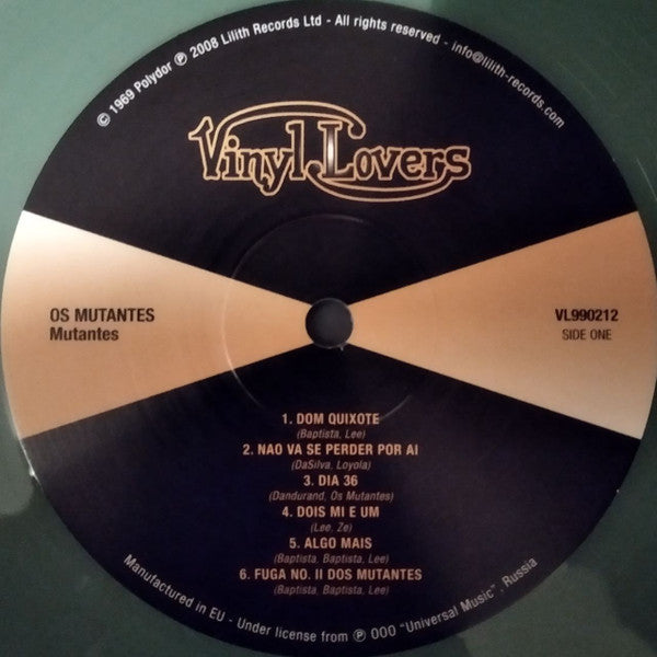 Os Mutantes - Mutantes (COLOR VINYL) | Mint (M) Mint (M)-The Happy Cap