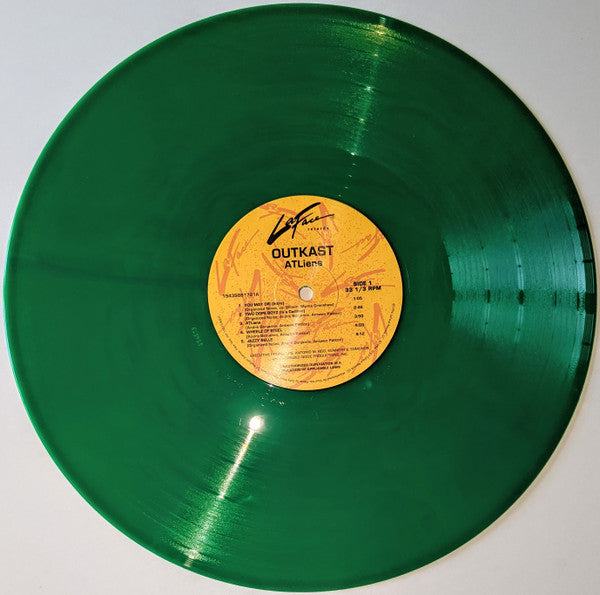 OutKast - ATLiens (VMP | NEON GREEN & BLUE GALAXY VINYL) | Mint (M) Mint (M)-The Happy Cap