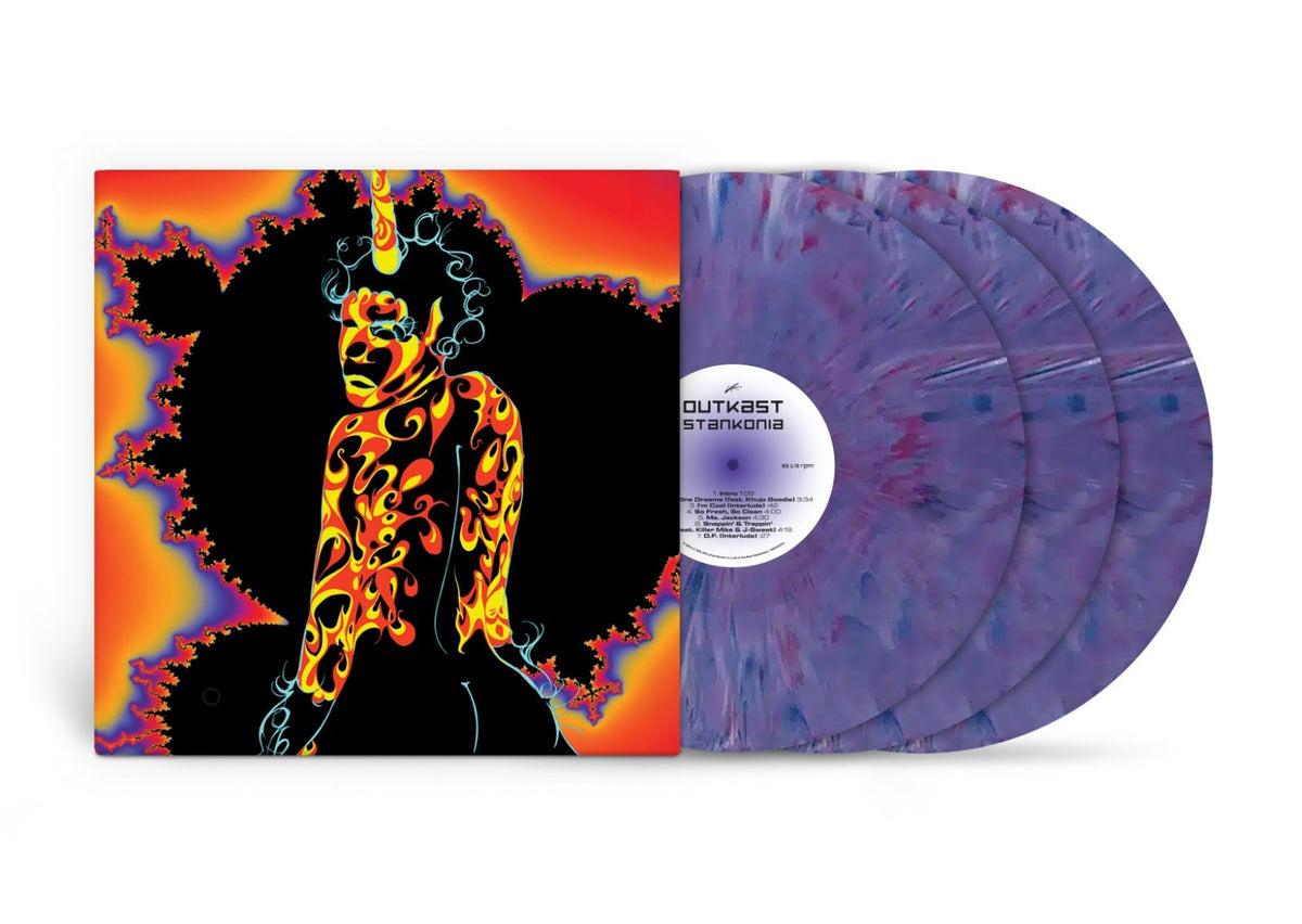 Outkast - Stankonia (25Th Anniversary Edition) (3x Purple Marble Vinyl) | Mint (M) Mint (M)-The Happy Cap