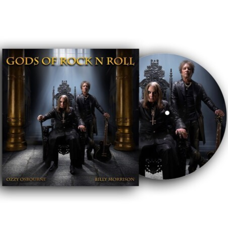 Ozzy Osbourne & Billy Morrison - Gods of Rock N Roll (Picture Disc Vinyl) | Mint (M) Mint (M)-The Happy Cap