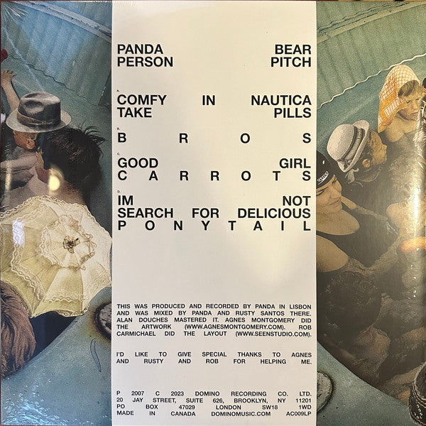 Panda Bear - Person Pitch | Mint (M) Mint (M)-The Happy Cap