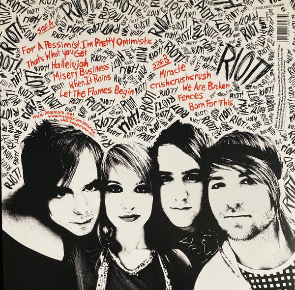 Paramore  Riot! (SILVER VINYL) | Mint (M) Mint (M)-The Happy Cap