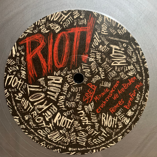 Paramore  Riot! (SILVER VINYL) | Mint (M) Mint (M)-The Happy Cap