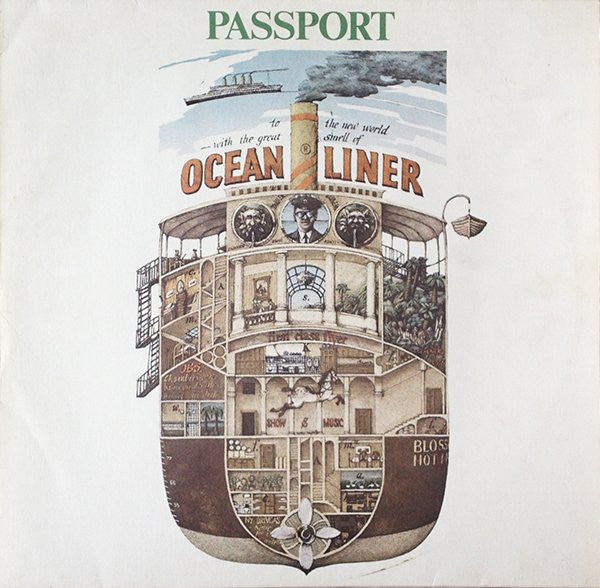 Passport (2) - Oceanliner | Near Mint (NM) Very Good Plus (VG+)-The Happy Cap