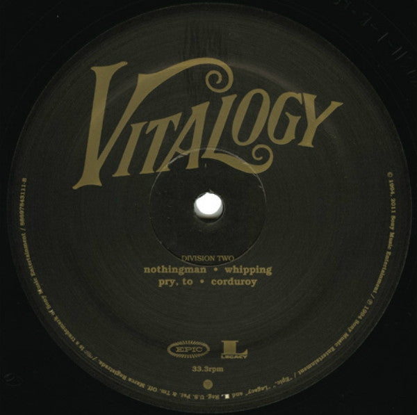 Pearl Jam - Vitalogy (180 GRAM VINYL) | Mint (M) Mint (M)-The Happy Cap