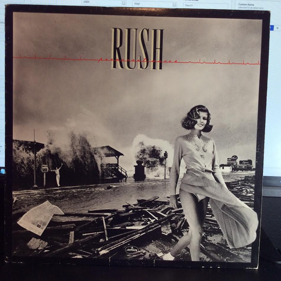 Rush - Permanent Waves (VINYL LP Mercury ‎– SRM-1-4001, Mercury ‎– 9110.143) | USED Very Good Plus (VG+) Very Good Plus (VG+)-The Happy Cap