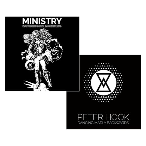Peter Hook & Ministry - Dancing Madly Backwards (White VINYL) | Mint (M) Mint (M)-The Happy Cap
