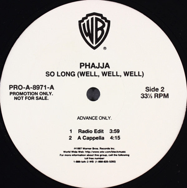 So Long (Well, Well, Well) | Near Mint (NM) Generic-The Happy Cap