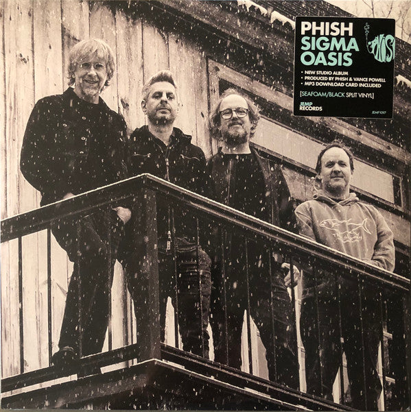Phish - Sigma Oasis (SEAFOAM & BLACK SPLIT VINYL) | Mint (M) Mint (M)-The Happy Cap