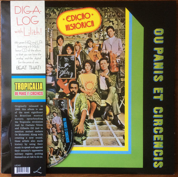 Various - Tropicália Ou Panis Et Circensis (VINYL + CD) | Mint (M) Mint (M)-The Happy Cap