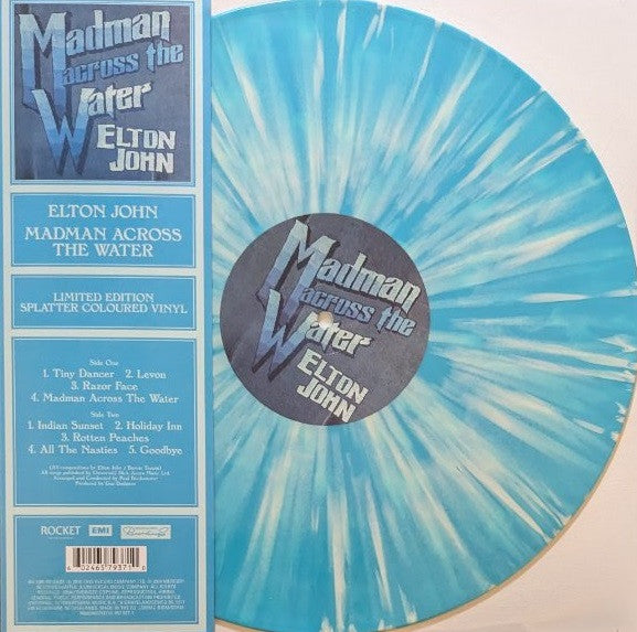 Elton John - Madman Across The Water [Color VINYL] | Mint (M)-The Happy Cap