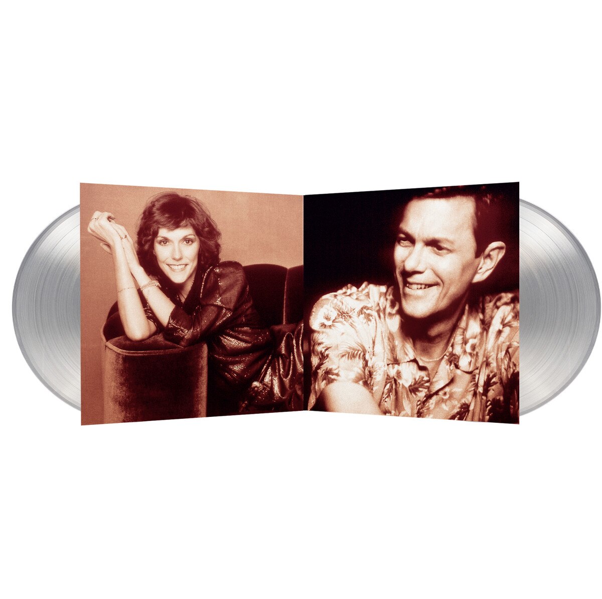 The Carpenters - (PRESALE 7/10/26) Collected (180G 4PG BOOK NMBRD GATEFOLD CRYSTAL CLEAR 2xVINYL) |-The Happy Cap