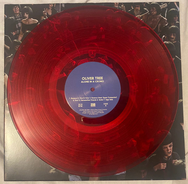 Oliver Tree - Alone In A Crowd (TRANSLUCENT RED VINYL LP) | NEW Mint (M) Mint (M)-The Happy Cap