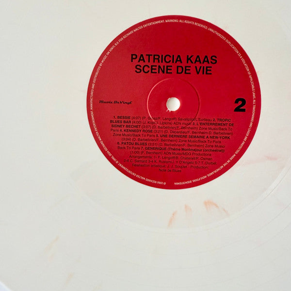 Patricia Kaas - Scène De Vie (WHITE VINYL) | Mint (M) Mint (M)-The Happy Cap