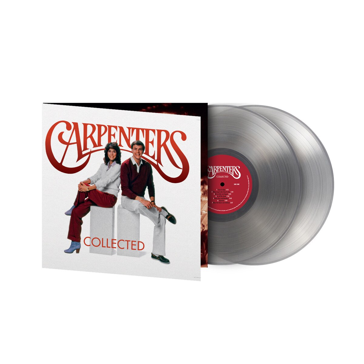 The Carpenters - (PRESALE 7/10/26) Collected (180G 4PG BOOK NMBRD GATEFOLD CRYSTAL CLEAR 2xVINYL) |-The Happy Cap