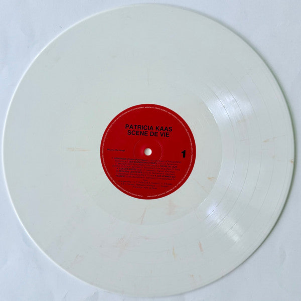Patricia Kaas - Scène De Vie (WHITE VINYL) | Mint (M) Mint (M)-The Happy Cap