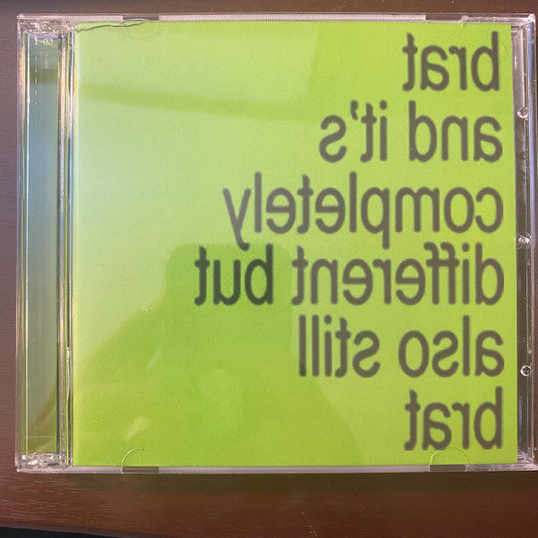 Charli XCX - Brat And It's Completely Different But Also Still Brat (IEX: GRREN CD) | Mint (M) Mint (M)-The Happy Cap