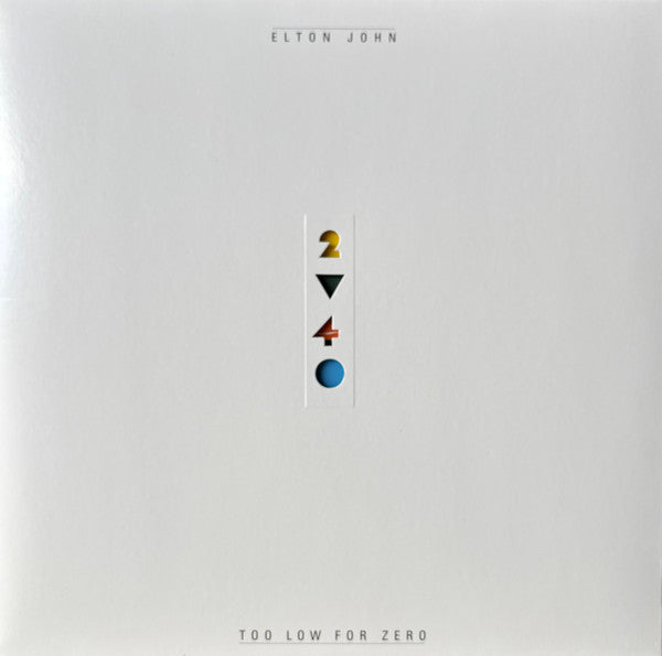 Elton John - Too Low For Zero (VINYL) | Mint (M) Mint (M)-The Happy Cap