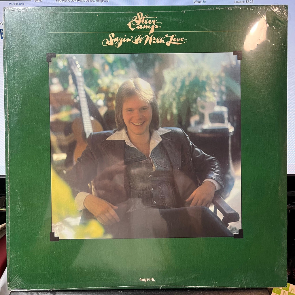 Steve Camp - Sayin' It With Love (VINYL) | Mint (M) Mint (M)-The Happy Cap