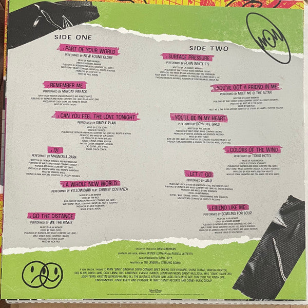 Various - A Whole New Sound (CLEAR +BLACK SPLATTER VINYL) | Mint (M) Mint (M)-The Happy Cap