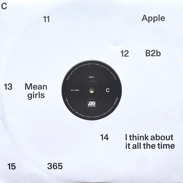 Brat And It's The Same But There's Three More Songs So It's Not | Mint (M) Mint (M)-The Happy Cap