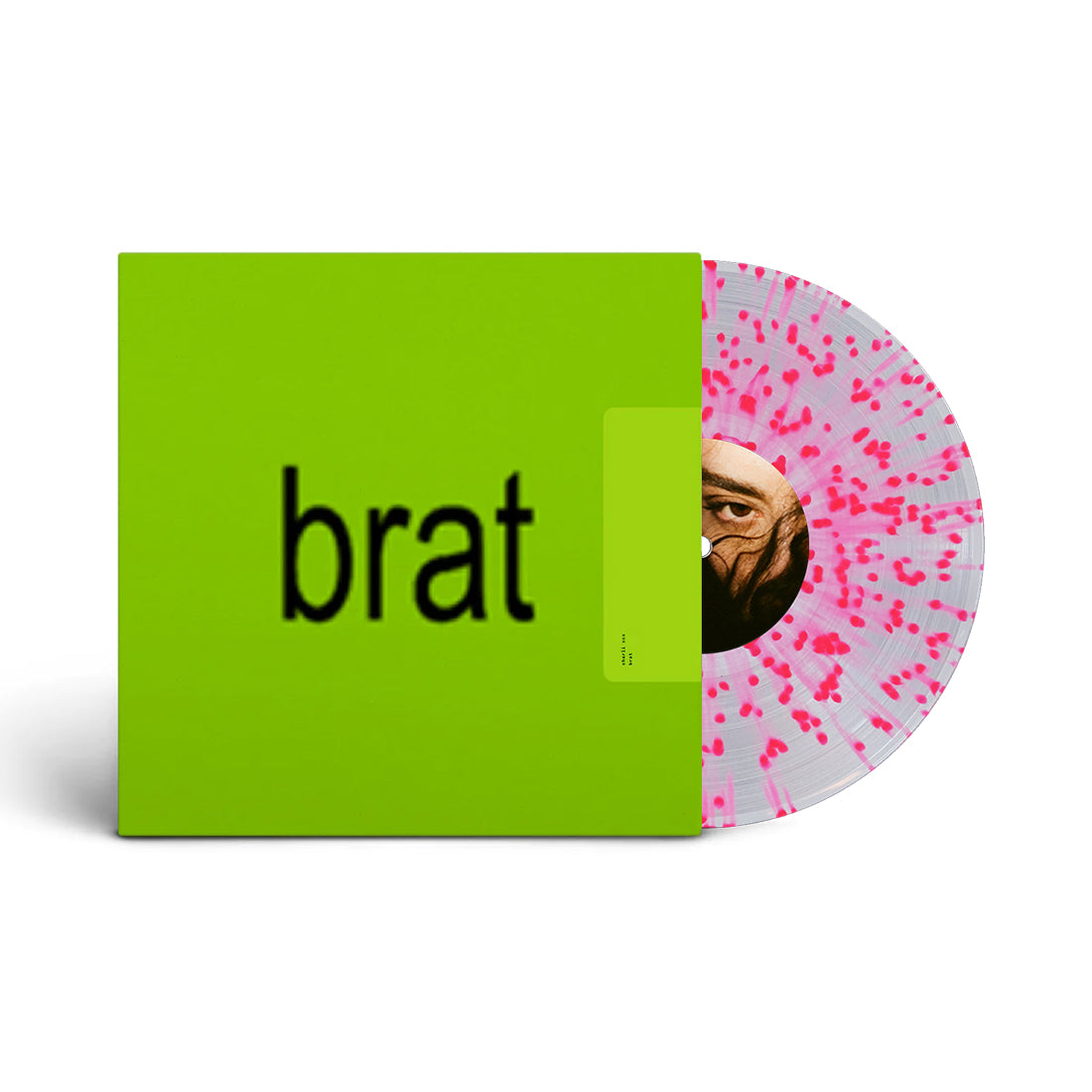brat (Indie Exclusive, Clear Vinyl, Pink, Gatefold LP Jacket, Splatter) | Mint (M) Mint (M)-The Happy Cap
