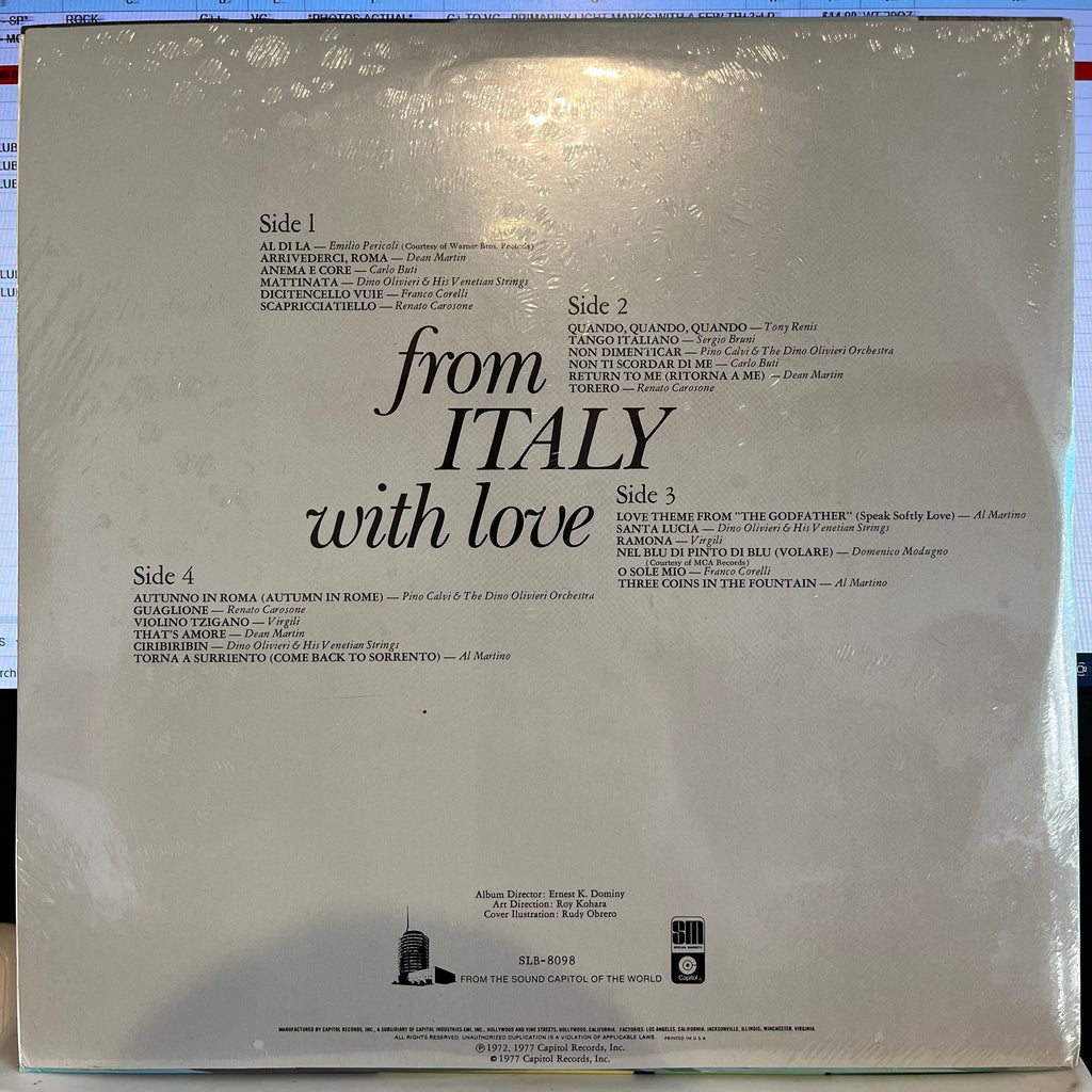 From Italy With Love *SEALED* | Mint (M) Near Mint (NM)-The Happy Cap