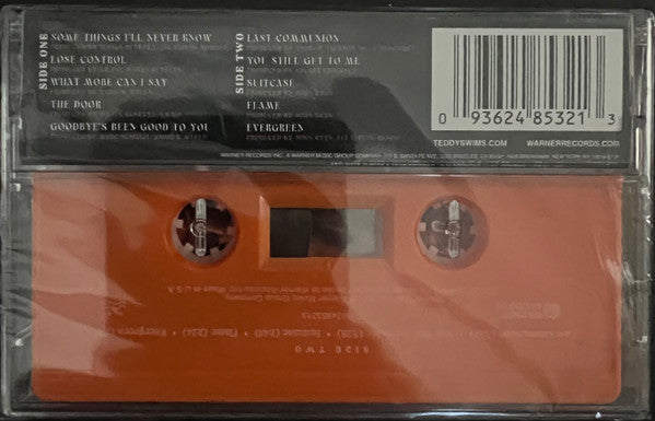Teddy Swims - I've Tried Everything But Therapy (part 1) *CASSETTE* | Mint (M) Mint (M)-The Happy Cap
