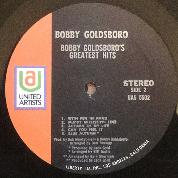 Bobby Goldsboro's Greatest Hits *SEALED* | Mint (M) Mint (M)-The Happy Cap