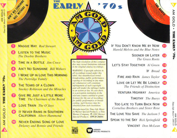 AM Gold (The Early '70s) *CD* | Mint (M) Mint (M)-The Happy Cap
