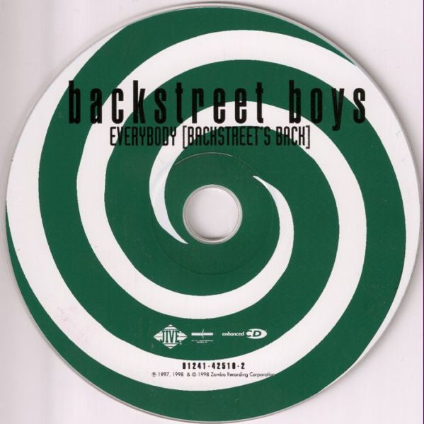 Everybody (Backstreet's Back) (CD) | Mint (M) Mint (M)-The Happy Cap