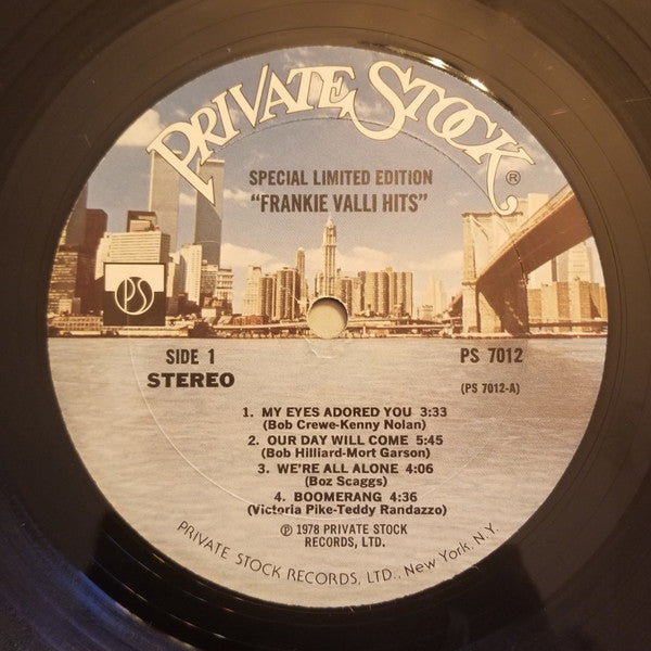 Frankie Valli Hits | Mint (M) Mint (M)-The Happy Cap