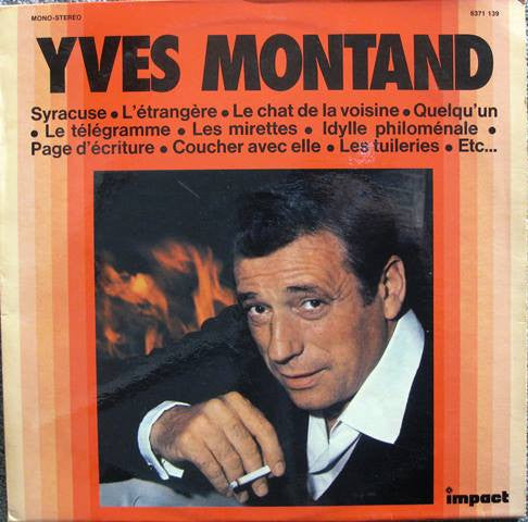 Yves Montand - Yves Montand *FRANCE* | Excellent (EX) Near Mint (NM)-The Happy Cap