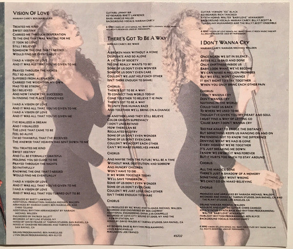 Mariah Carey - Mariah Carey *CASSETTE* | Near Mint (NM) Near Mint (NM)-The Happy Cap