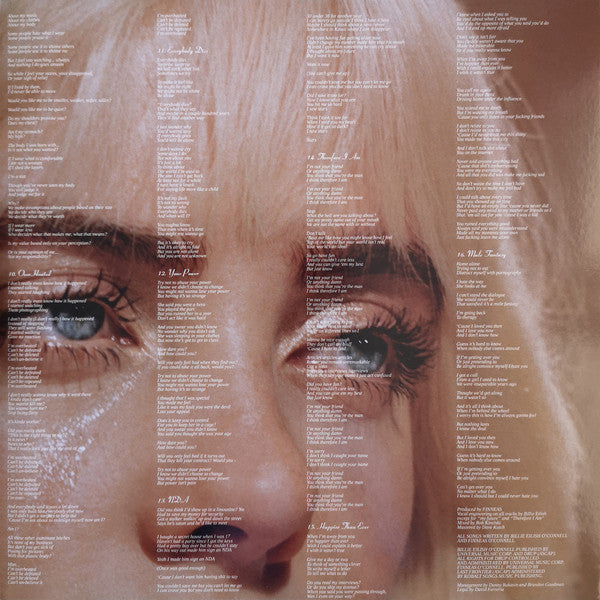 Billie Eilish - Happier Than Ever (2xVINYL) | Near Mint (NM) Near Mint (NM)-The Happy Cap