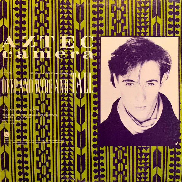 Aztec Camera - Deep And Wide And Tall | Near Mint (NM) Near Mint (NM)-The Happy Cap