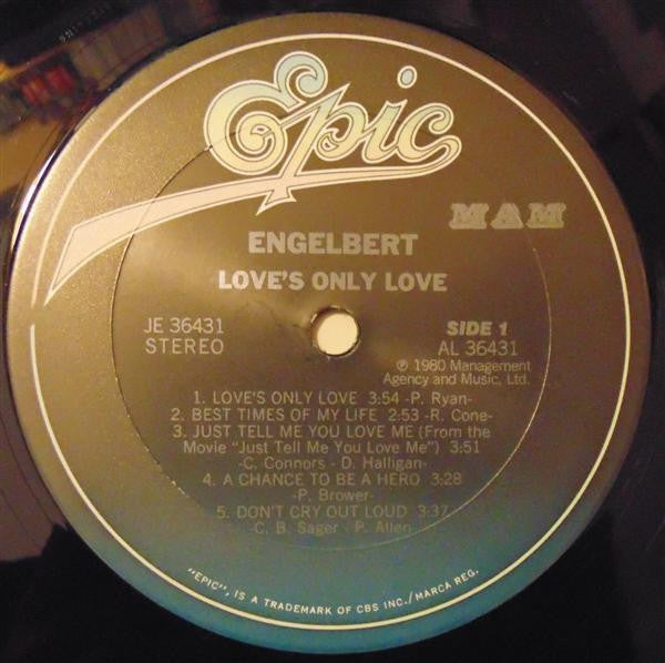 Engelbert Humperdinck - Love's Only Love *SHRINK* | Near Mint (NM) Near Mint (NM)-The Happy Cap